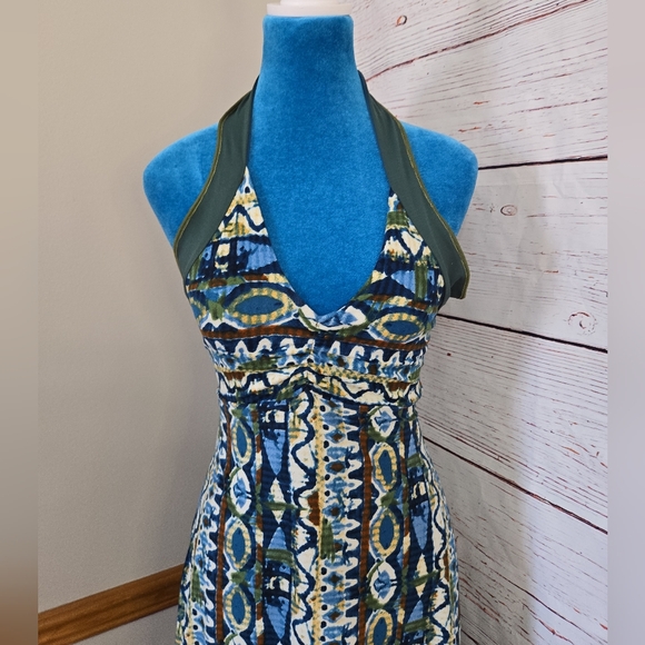 Autumn Teneyl Halter Dress  Organic Size Small - Picture 4 of 15
